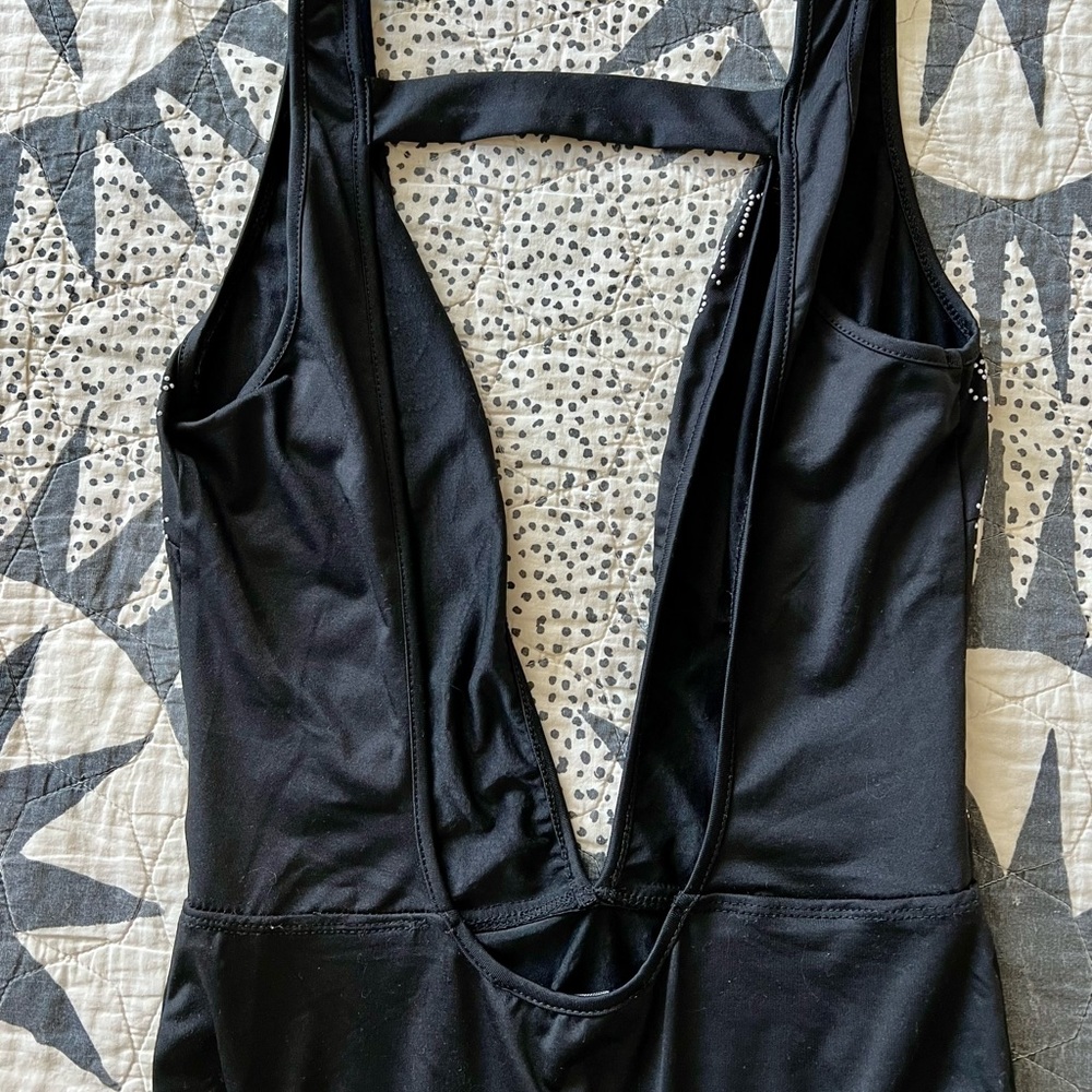 Forever 21 Black and White Embellished Bodysuit - Picture 3 of 6